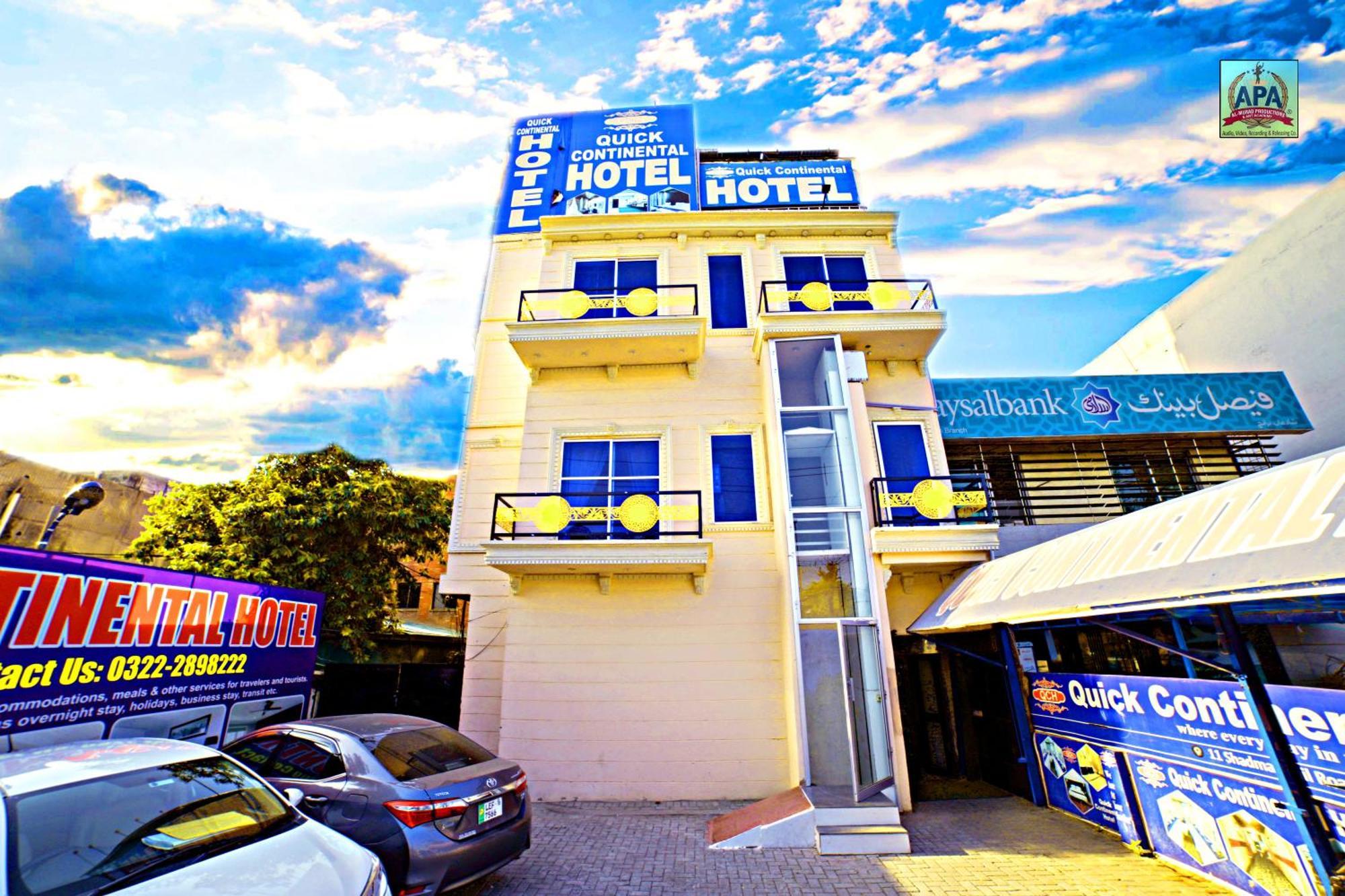 Quick Continental Hotel - Jail Road Lahore Ngoại thất bức ảnh